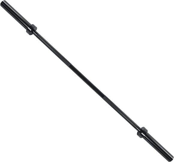 hulkfit-solid-2-inch-olympic-bar-barbell-weight-lifting-bar-black-1