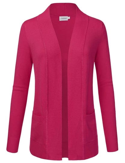 jj-perfection-womens-solid-knit-open-front-cardigan-with-pockets-plus-size-available-size-medium-pin-1