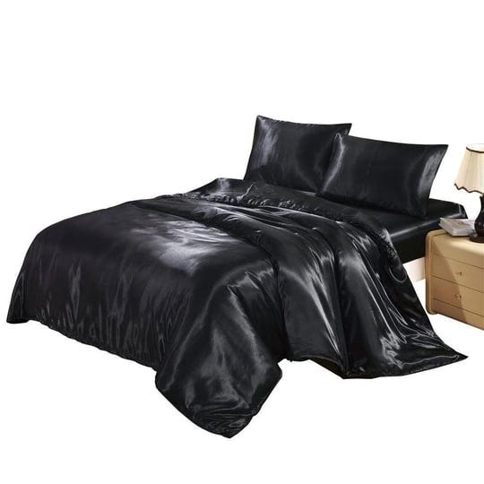 drefeel-hotel-quality-black-duvet-cover-set-queen-full-size-silk-like-satin-bedding-with-hidden-zipp-1