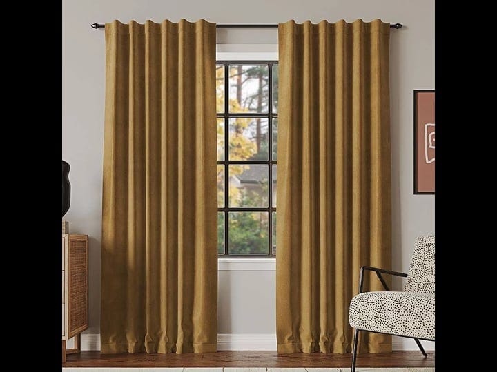 sun-zero-amherst-100-blackout-thermal-velvet-back-tab-single-curtain-panel-yellow-50x63-1