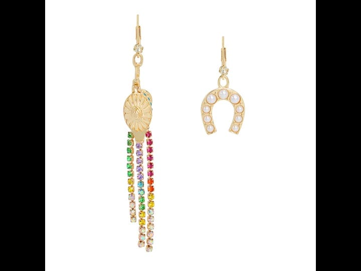 betsey-johnson-crystal-lucky-horseshoe-rhinestone-lamp-mismatch-drop-earrings-gold-1