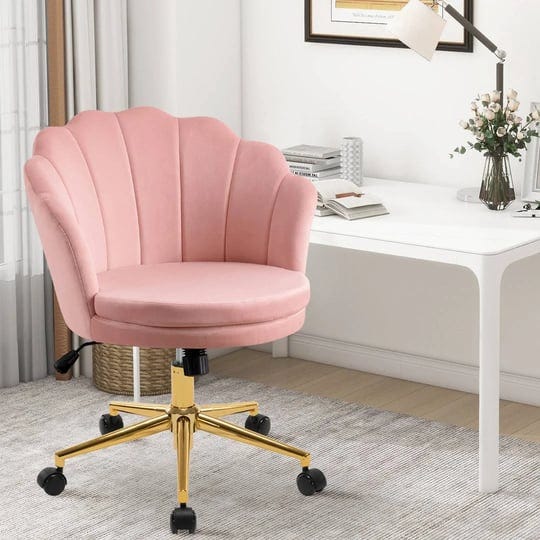 upholstered-swivel-task-chair-furnimart-upholstery-color-pink-1