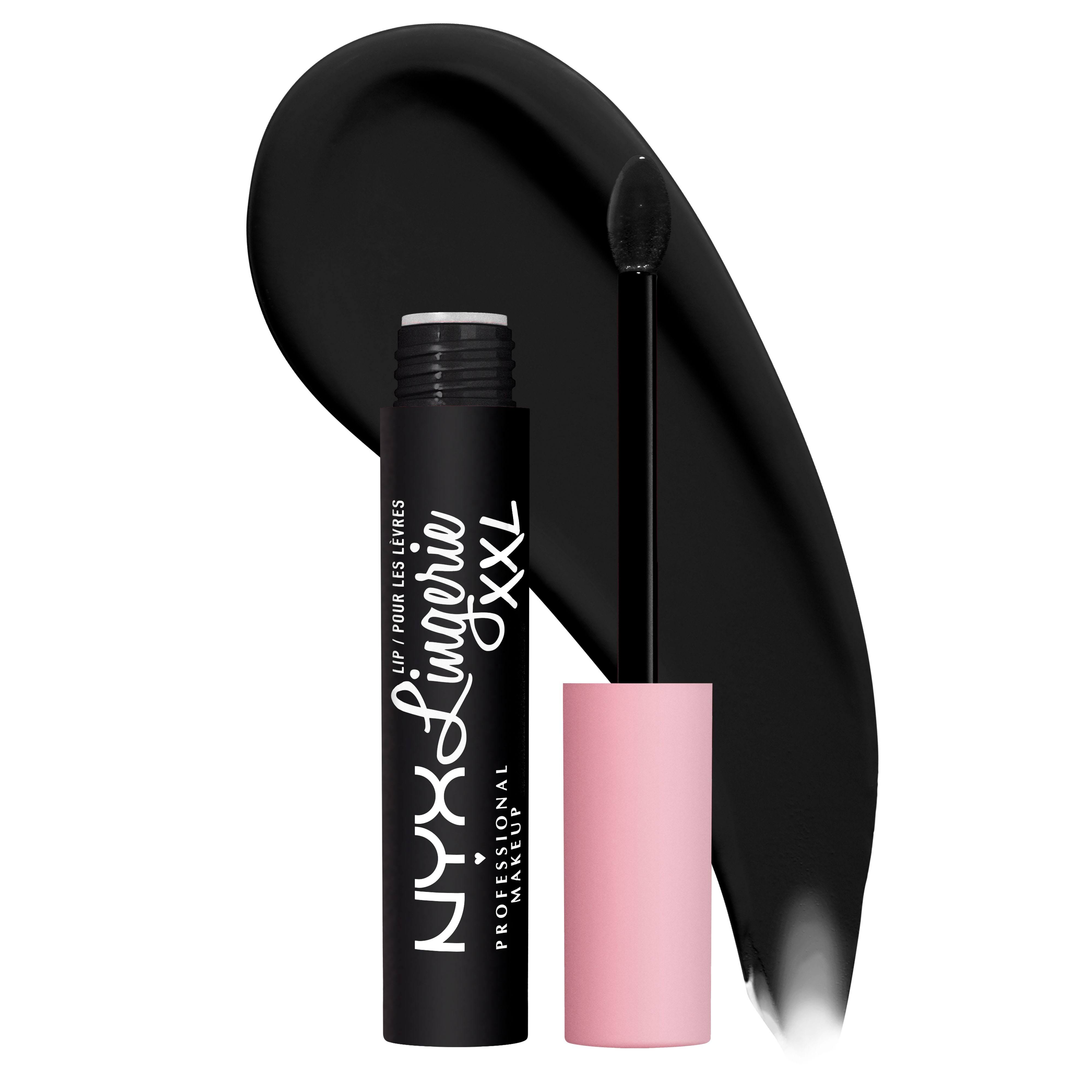 Vegan Black Matte Liquid Lipstick for Long-Lasting, Crack-Resistant Coverage | Image