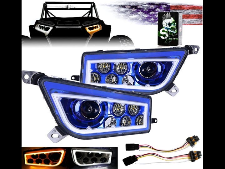 slk-lights-premium-blue-razor-rzr-led-headlight-turn-signal-kit-street-legal-blue-dual-color-switchb-1