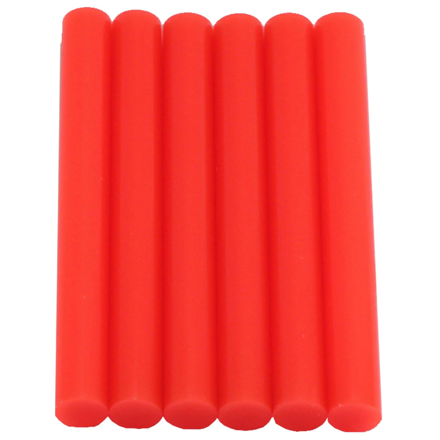 Vibrant Orange Full-Size Hot Glue Sticks | Image