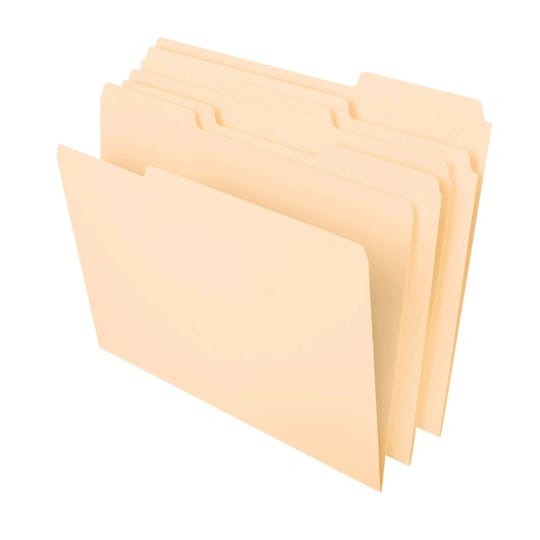office-depot-brand-heavyweight-manila-file-folders-1-3-cut-letter-size-manila-pack-of-50-1