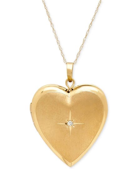 diamond-accent-heart-locket-pendant-necklace-in-10k-gold-yellow-gold-1