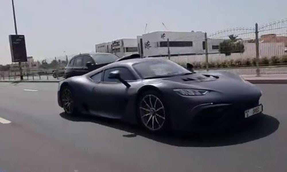 Mercedes-AMG One hypercar sizzling climate testing in Dubai