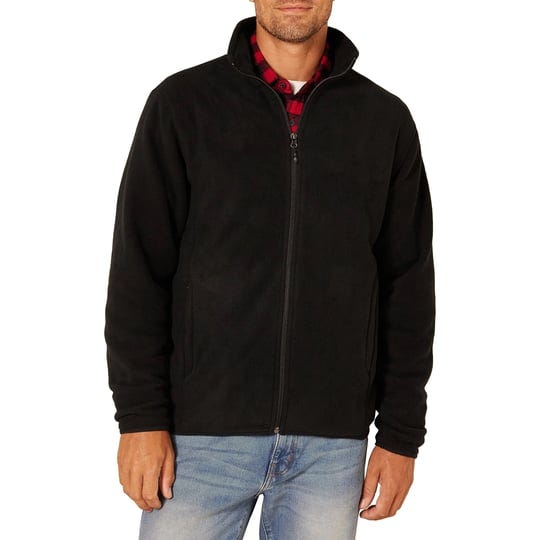 amazon-essentials-mens-full-zip-polar-fleece-jacket-black-small-1