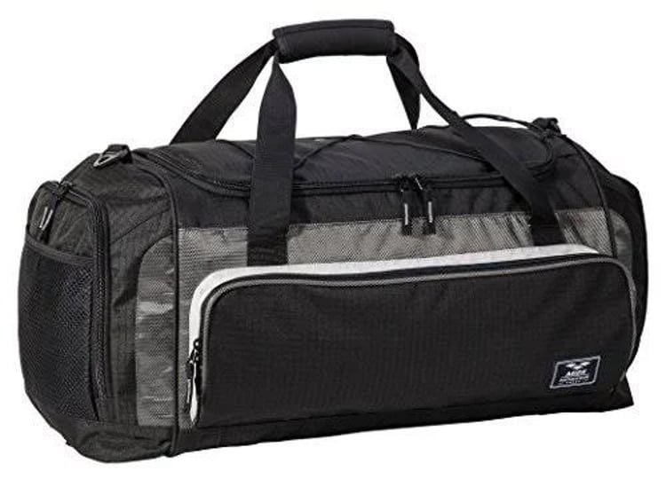 mier-large-duffel-bag-mens-gym-bag-with-shoe-compartment-60l-black-1