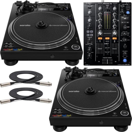 pioneer-plx-crss12-direct-drive-hybrid-turntables-2-w-djm-450-mixer-cables-1