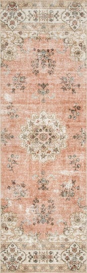 nuloom-ren-machine-washable-vintage-floral-runner-rug-2ft-6in-x-6ft-peach-1