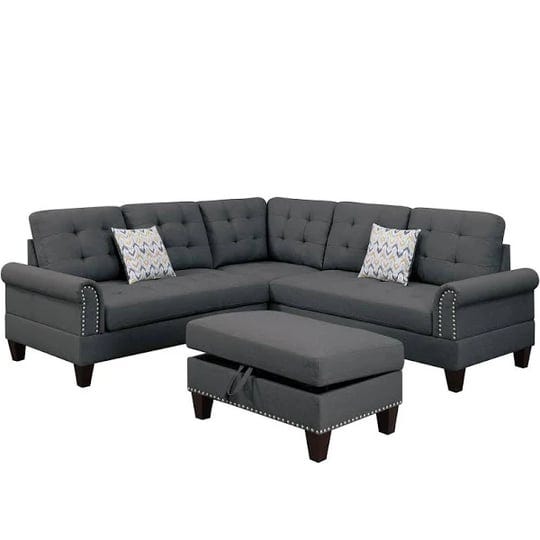 venetian-worldwide-90-in-casual-charcoal-linen-6-seater-sectional-in-gray-vp-f6474-1