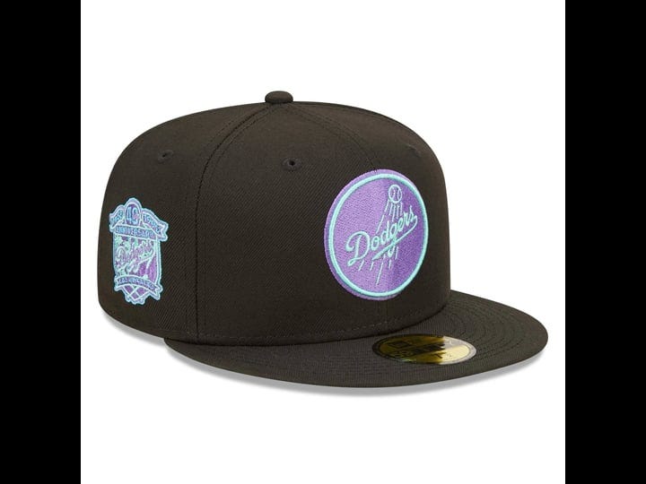 new-era-mens-black-los-angeles-dodgers-40th-anniversary-black-light-59fifty-fitted-hat-black-1