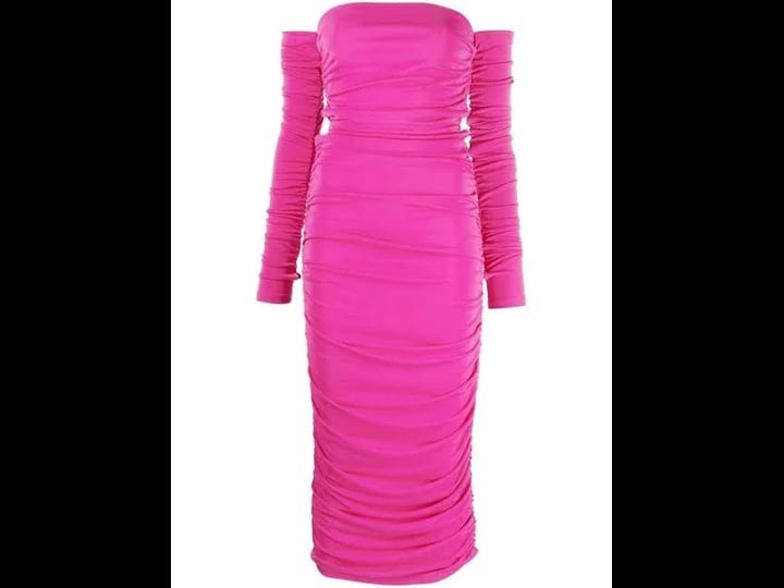 the-andamane-off-shoulder-ruched-maxi-dress-pink-1