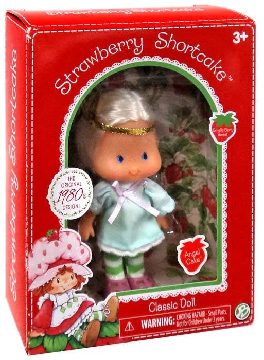 Strawberry Shortcake Angel Cake Classic Doll - Ages 3 and Up, Original 1980s Design | Image