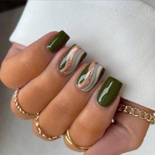 kxamelie-green-swirl-press-on-nails-short-square-with-glitter-sequinsshort-coffin-fake-nails-with-de-1