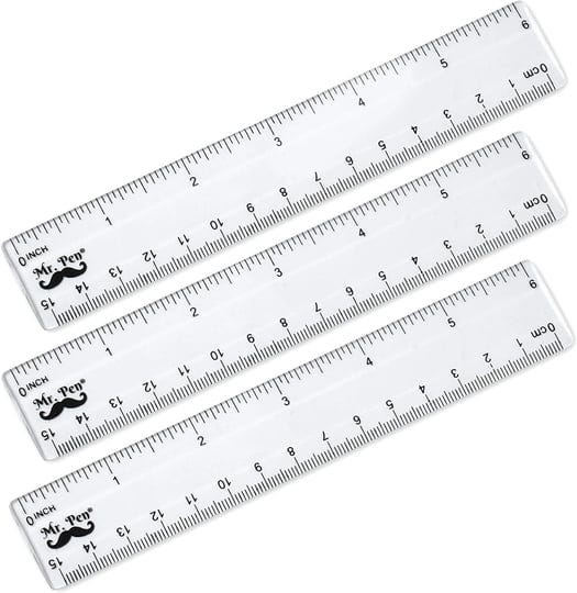 mr-pen-ruler-6-inch-ruler-pack-of-3-clear-ruler-plastic-ruler-drafting-tools-rulers-for-kids-measuri-1