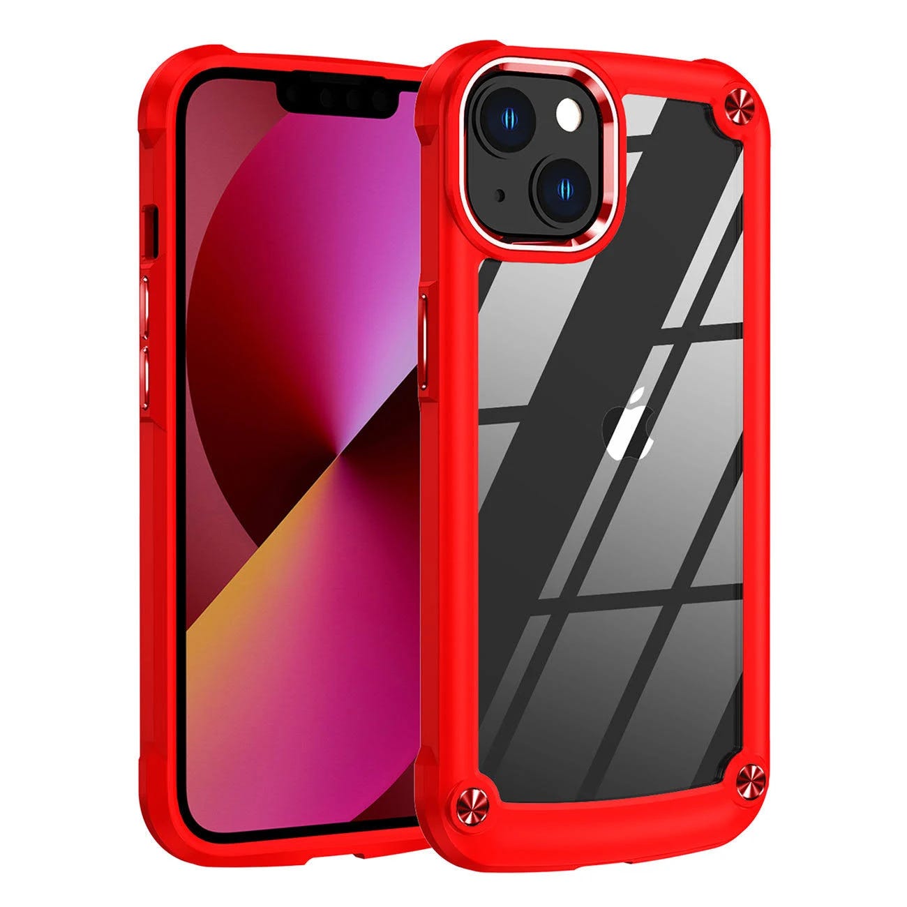 Luxury Red iPhone 13 Bumper Case | Image