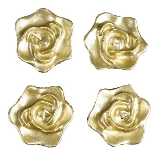 4-roses-flowers-floating-candles-for-wedding-centerpieces-gold-1