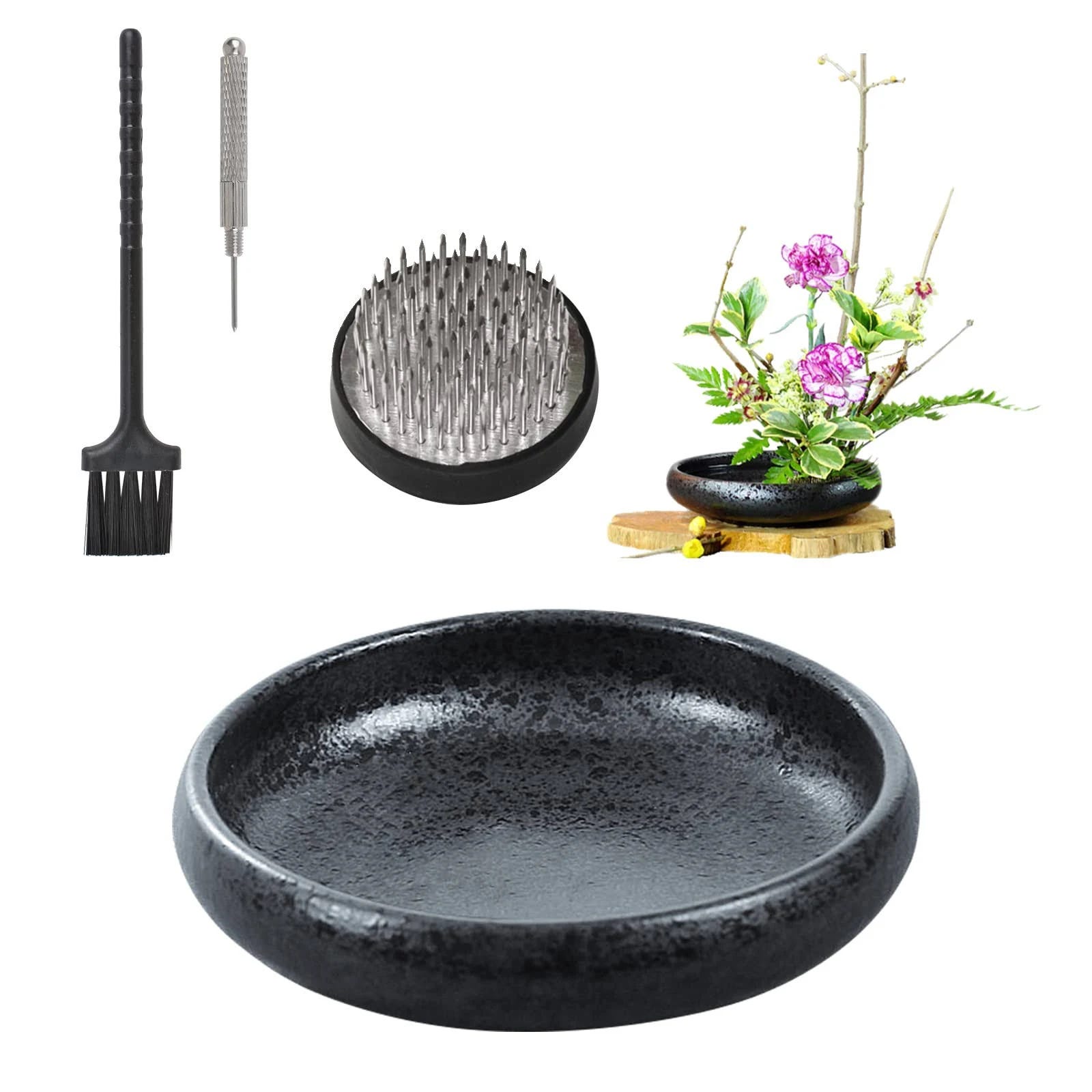 WANDIC Ikebana Vase Kit for Floral Arrangements | Image
