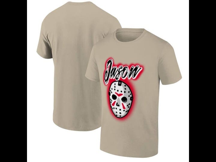 mens-ripple-junction-jason-voorhees-tan-red-friday-the-13th-airbrushed-mask-graphic-t-shirt-size-sma-1