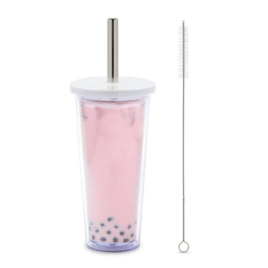 zodaca-reusable-clear-boba-bubble-tea-cup-with-lid-straw-set-to-go-clear-smoothie-drinking-tumbler-2-1