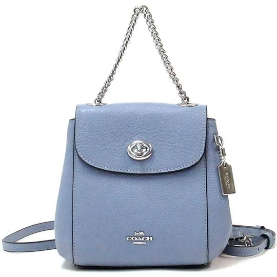 coach-mini-cornflower-blue-pebble-leather-convertible-chain-backpack-bag-1