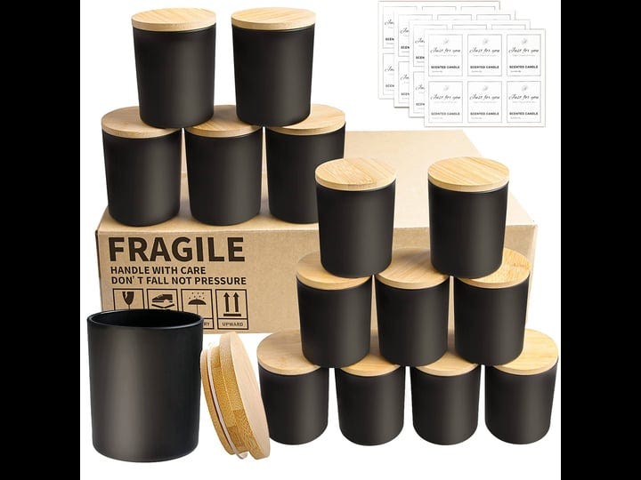 connoo-15-pack-7-oz-matte-black-candle-jars-with-bamboo-lids-for-making-candles-thick-glass-candle-j-1