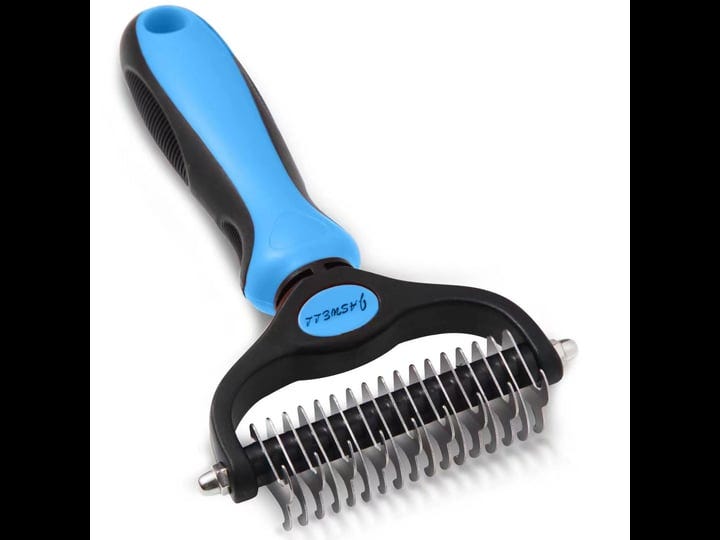 jaswell-pet-grooming-tool-2-sided-undercoat-rake-for-dogs-cats-safe-and-effective-dematting-comb-for-1