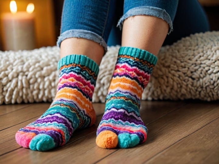 Women-s-Fuzzy-Socks-4
