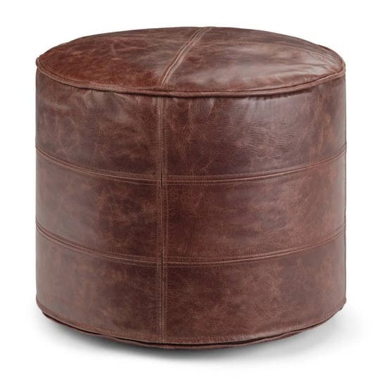 darian-round-pouf-distressed-brown-wyndenhall-1