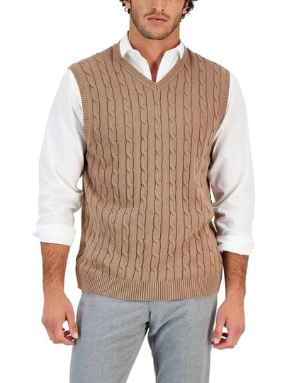 tasso-elba-mens-cable-knit-v-neck-sweater-vest-cracked-walnut-1