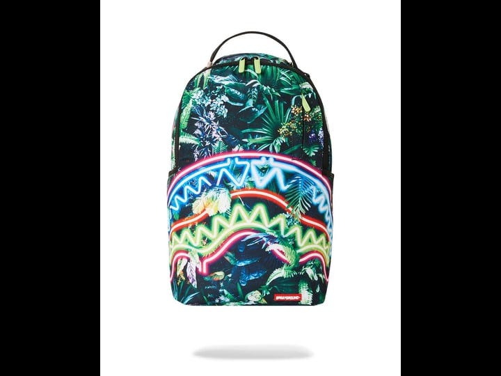 sprayground-backpack-neon-shark-jungle-1