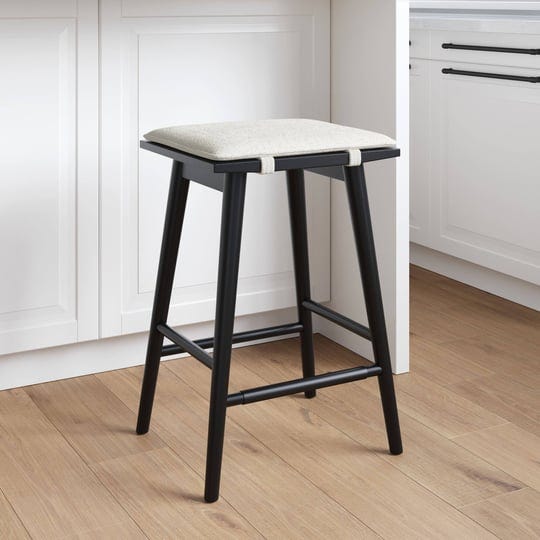 barker-boucle-upholstered-barstool-backless-counter-height-stool-with-cushion-single-black-1