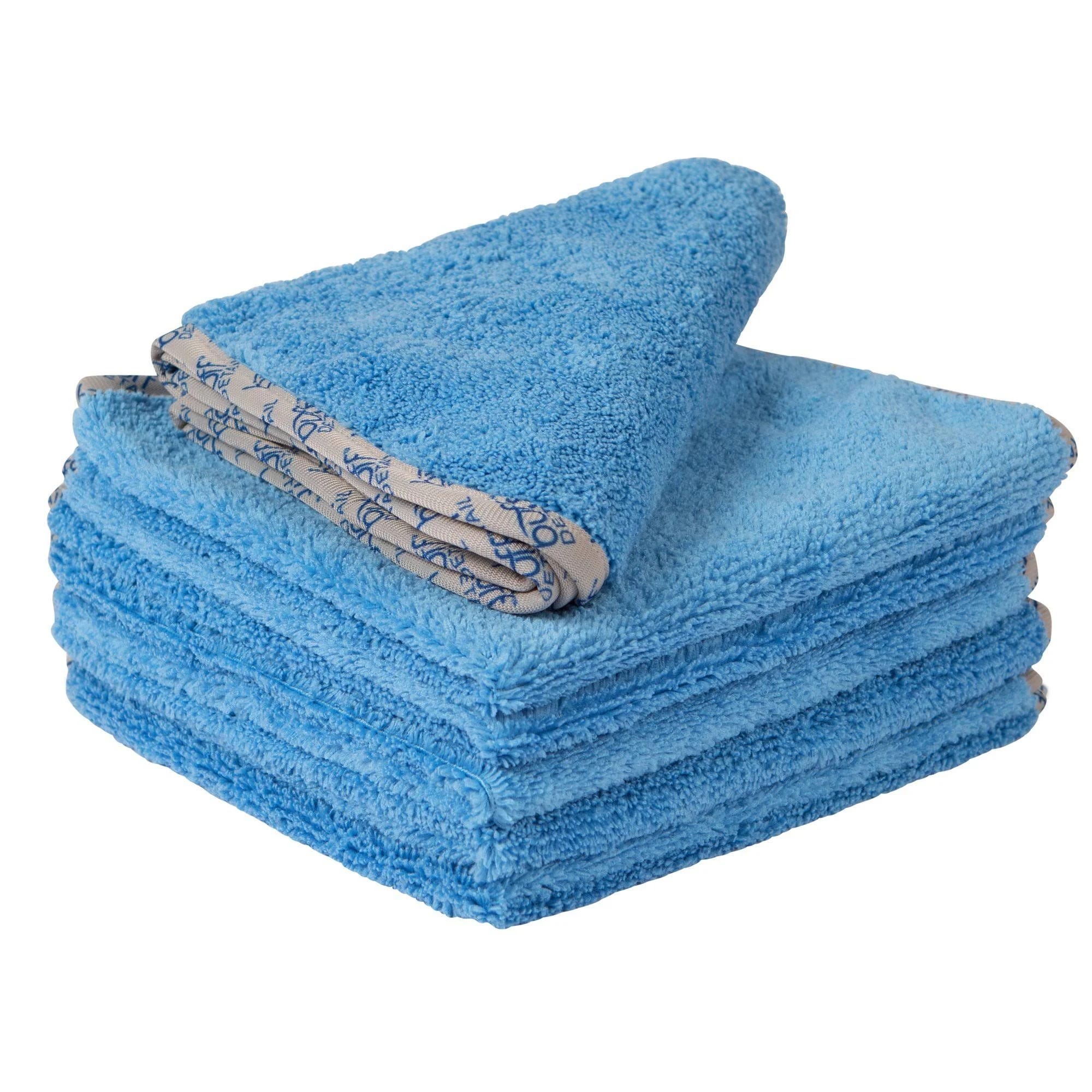 Premium Soft Microfiber Auto Detailing Towels - Perfect for Buffing & Waxing | Image