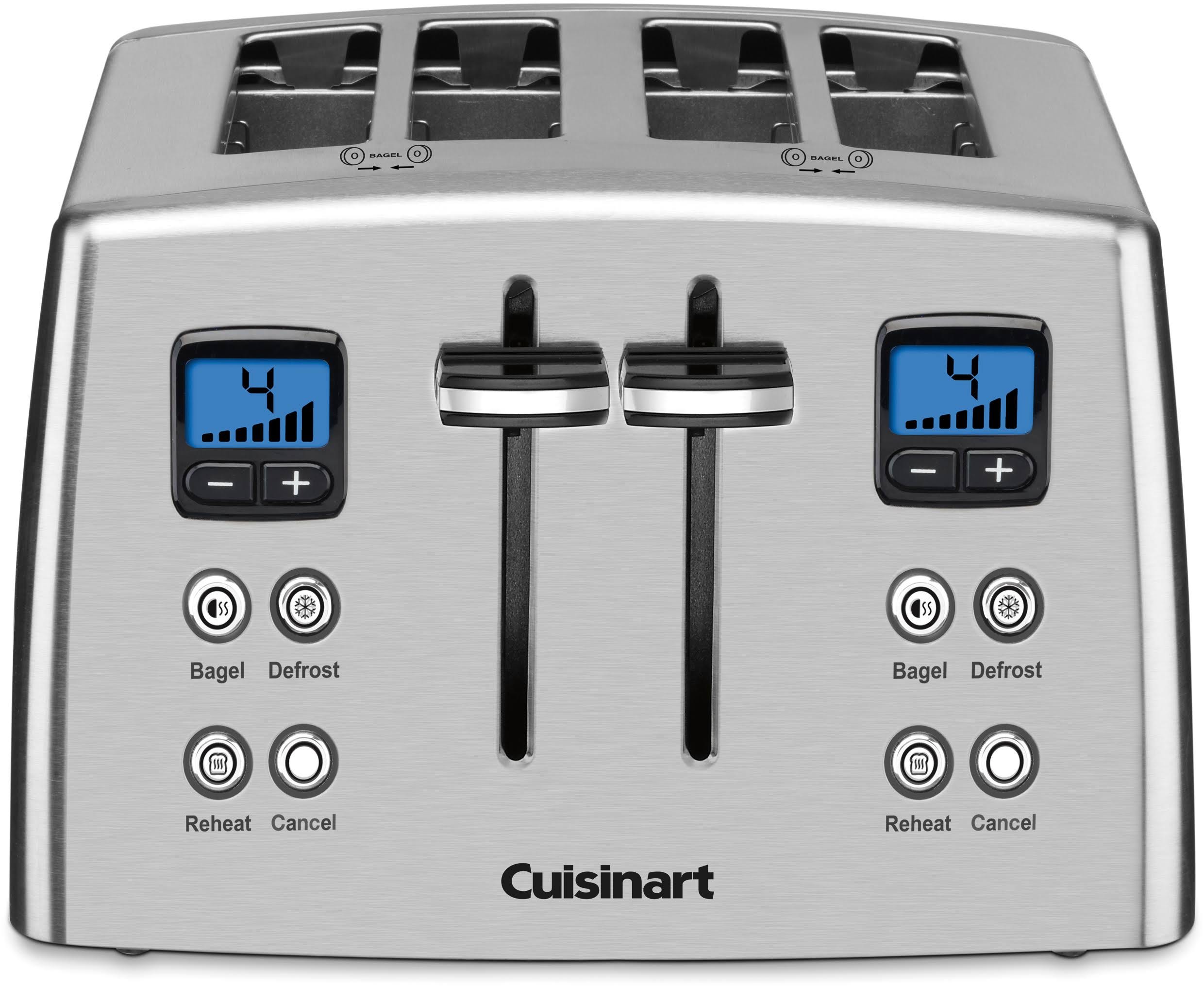 Cuisinart 4-Slice Compact Metal Toaster - Silver | Image