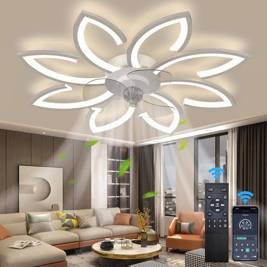 surotet-bladeless-ceiling-fan-with-lightsmodern-flush-mount-ceiling-fan-with-dimmable-led-light-and--1