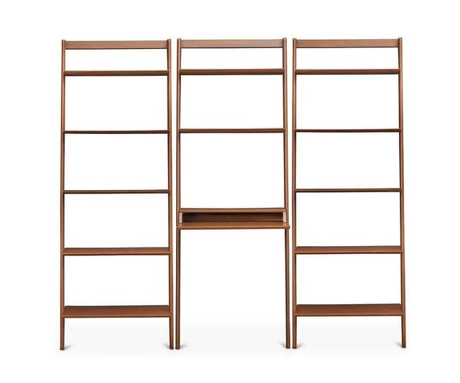 magrit-modular-wall-unit-honey-brown-2-wide-bookcases-with-desk-1