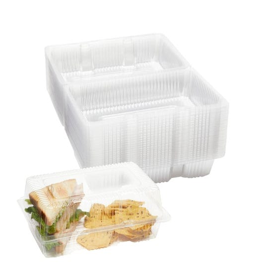 juvale-50-pack-clear-disposable-food-containers-with-hinged-lids-9x6x4-inch-plastic-take-out-boxes-1