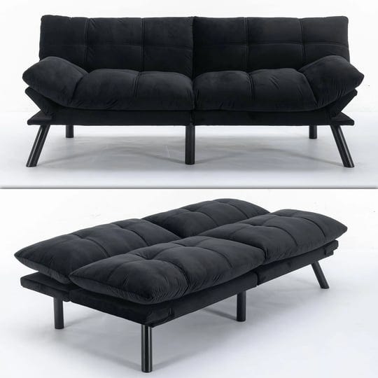 71-velvet-futon-couch-bed-with-mattress-includedconvertible-folding-sleeper-sofa-bed-with-adjustable-1