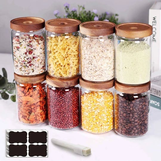 saiool-stackable-kitchen-canisters-set-of-8high-borosilicate-glass-cylinder-airtight-food-storagedur-1