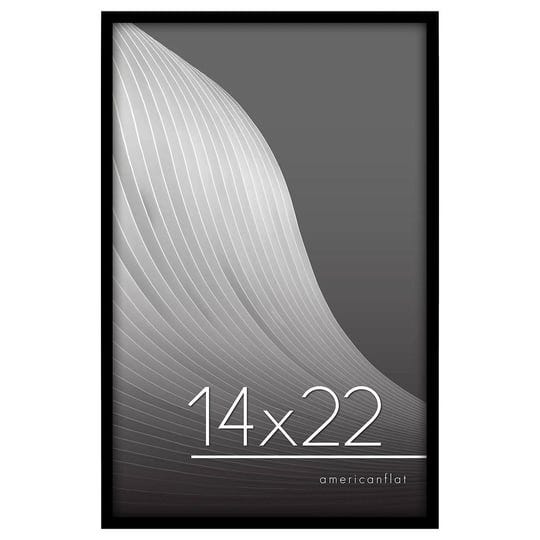 americanflat-14x22-picture-frame-in-black-thin-border-photo-frame-with-polished-plexiglass-wall-pict-1