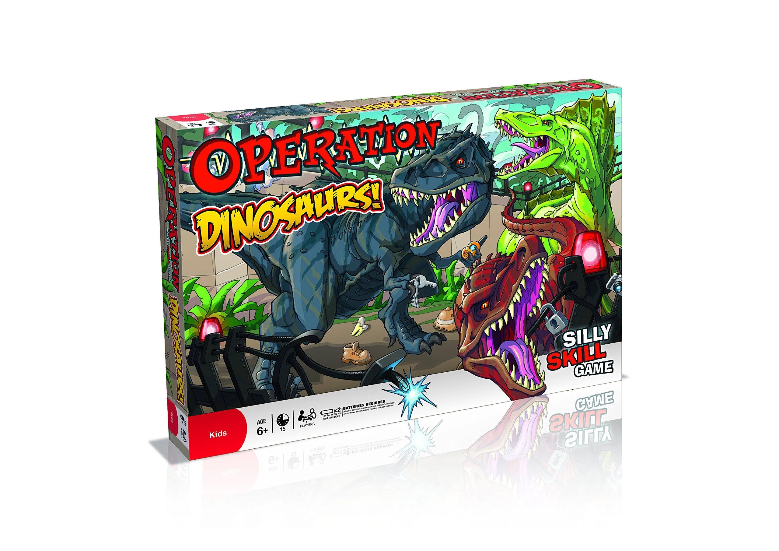 Dinosaur Operation Board Game: Save the Dinosaurs with Precision Surgery Skills! | Image