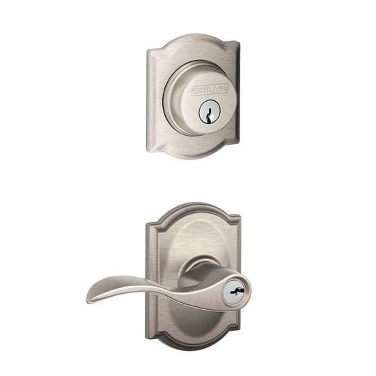 schlage-camelot-satin-nickel-single-cylinder-deadbolt-with-accent-entry-door-lever-combo-pack-1