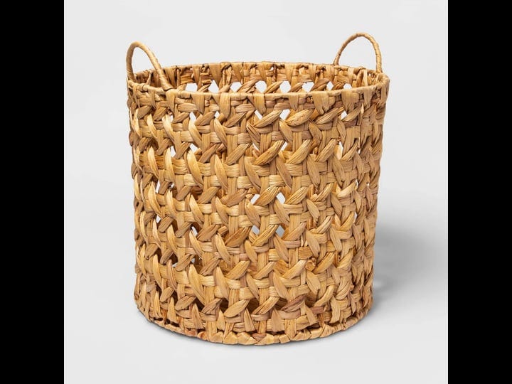 threshold-woven-natural-decorative-cane-pattern-floor-basket-target-1