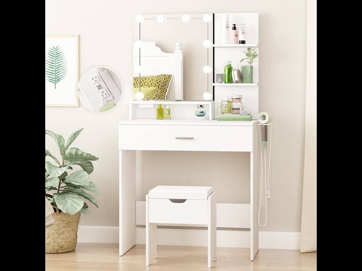 vabches-makeup-vanity-table-with-lighted-mirror-power-strip-white-vanity-set-with-hair-dryer-rack-lo-1