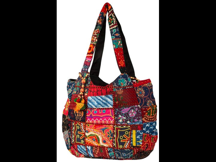 hippie-handmade-shoulder-beach-bag-tote-boho-chic-patchwork-embroidered-purse-red-1