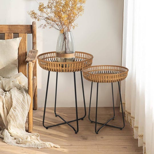 oakrain-rattan-side-table-nesting-tables-set-of-2-bamboo-round-table-coffee-table-metal-base-end-tab-1