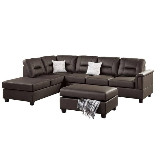 poundex-furniture-faux-leather-fabric-3-pc-sectional-in-espresso-1